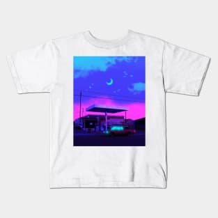 Neon night Kids T-Shirt